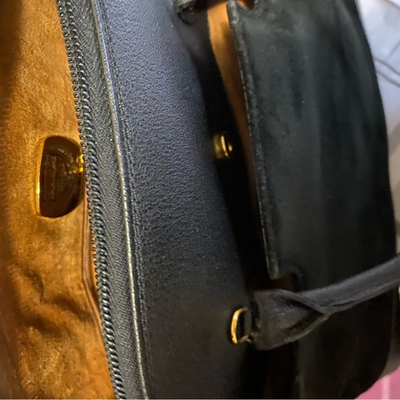 SISO Genuine Suede Leather Purse, Black - Picture 8 of 8